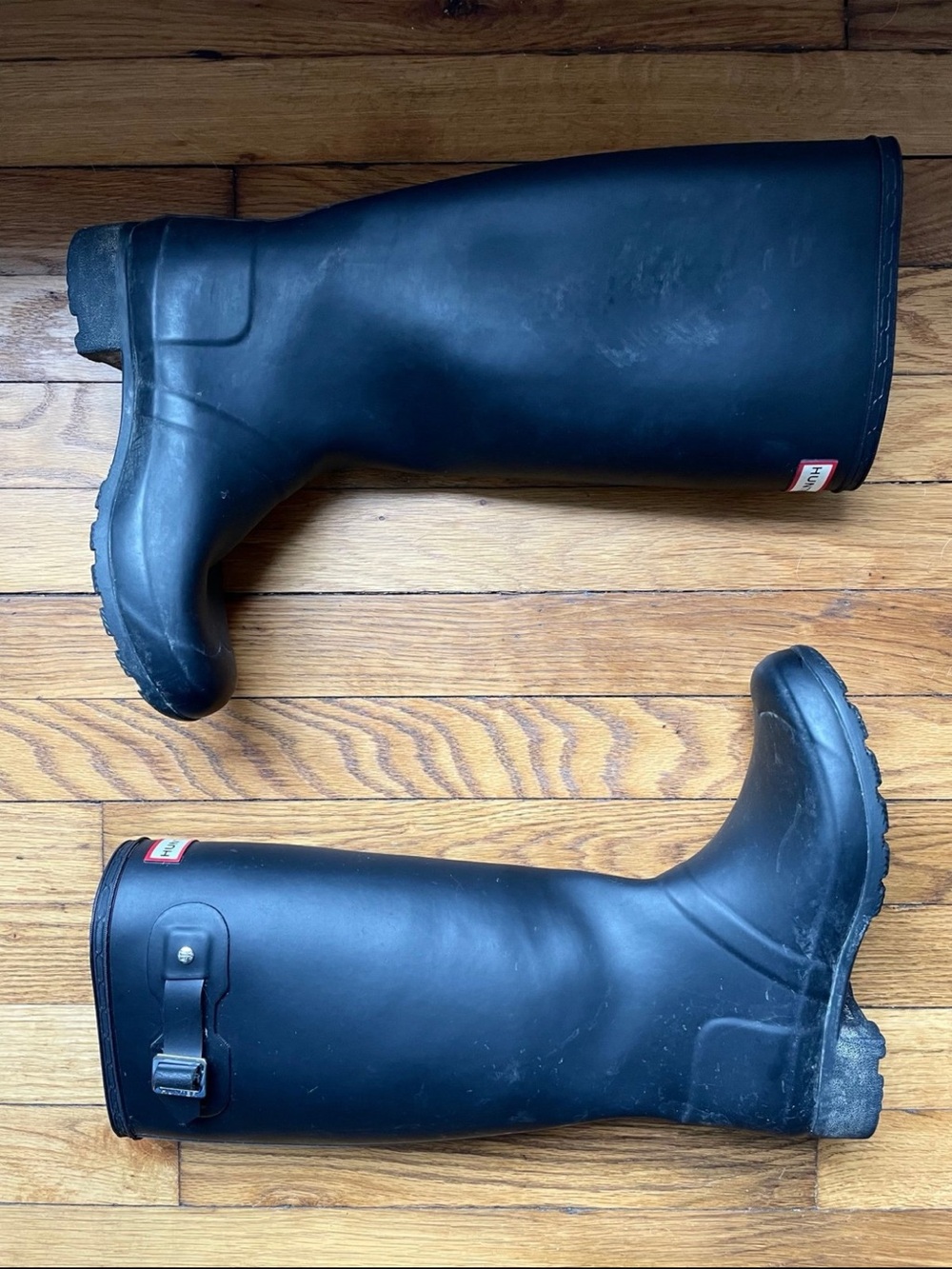 Hunter Women’s Black Tall Rain Boots